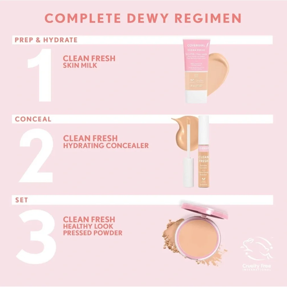 COVERGIRL Clean Fresh Pressed Powder Fair 120